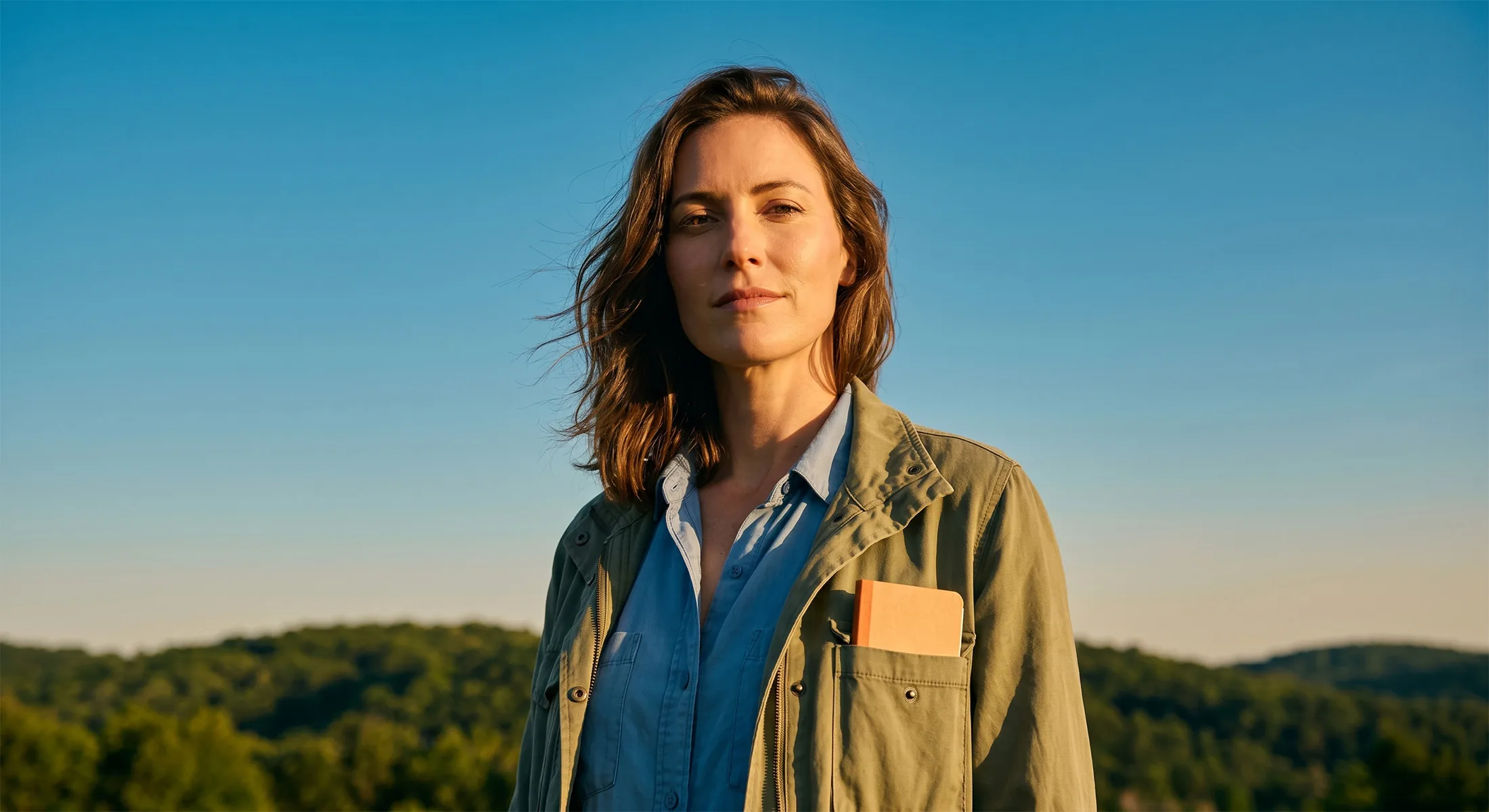 girl mountains