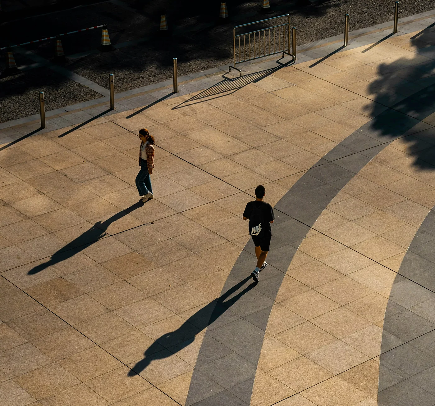 people walking